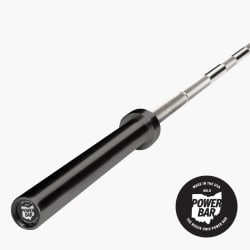 Rogue 45LB Ohio Power Bar - Stainless / Black | Rogue Fitness